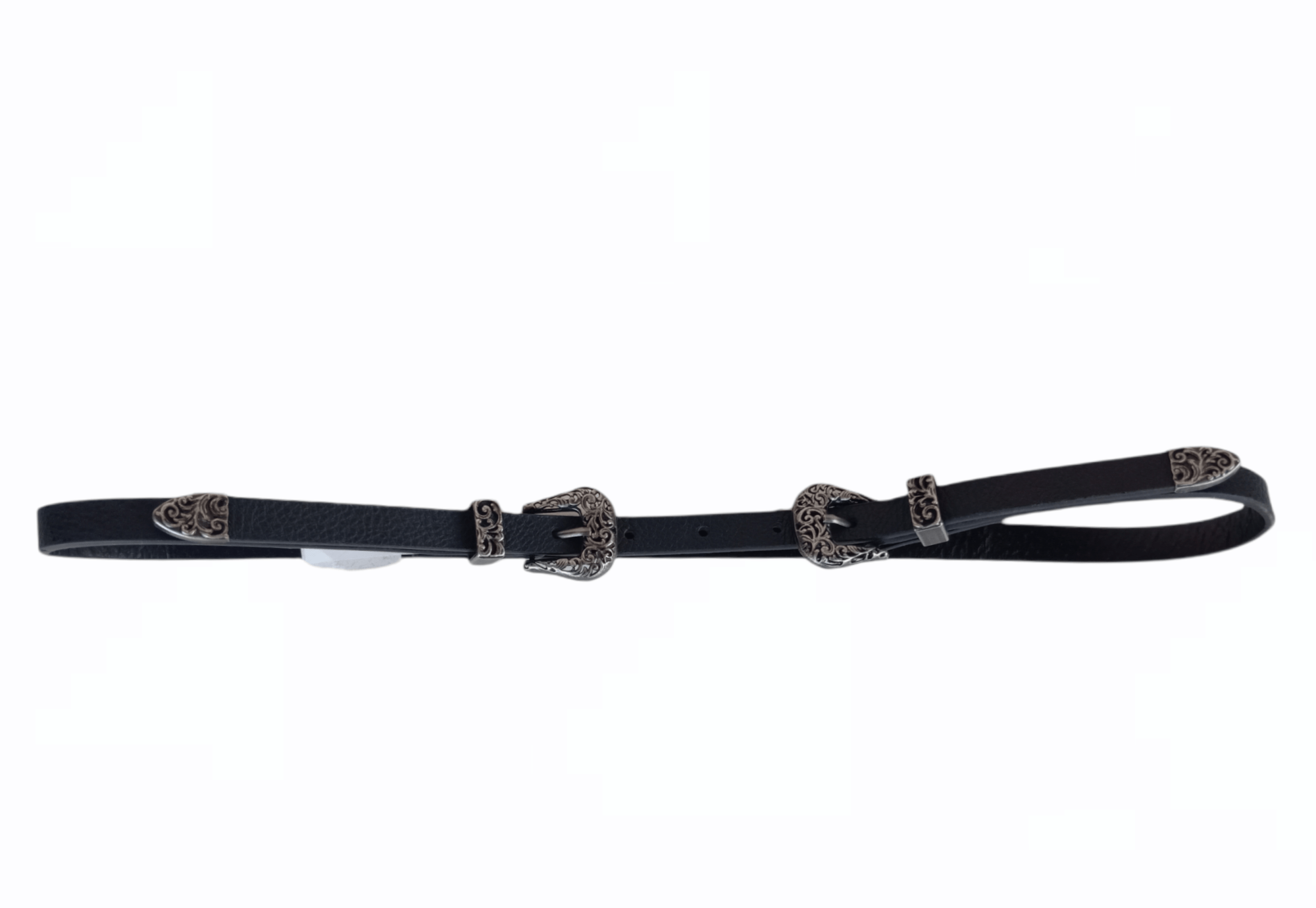 ElOutlet Women Belts Women Belt - slim Black