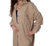 ElOutlet Women Coat Airmars Coat - Camel brown