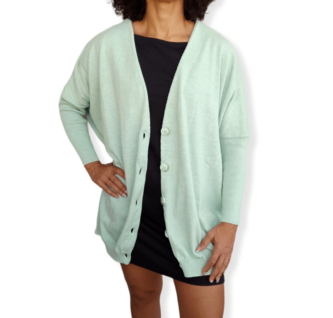 ElOutlet Women Jacket (Oversized Jacket) Green