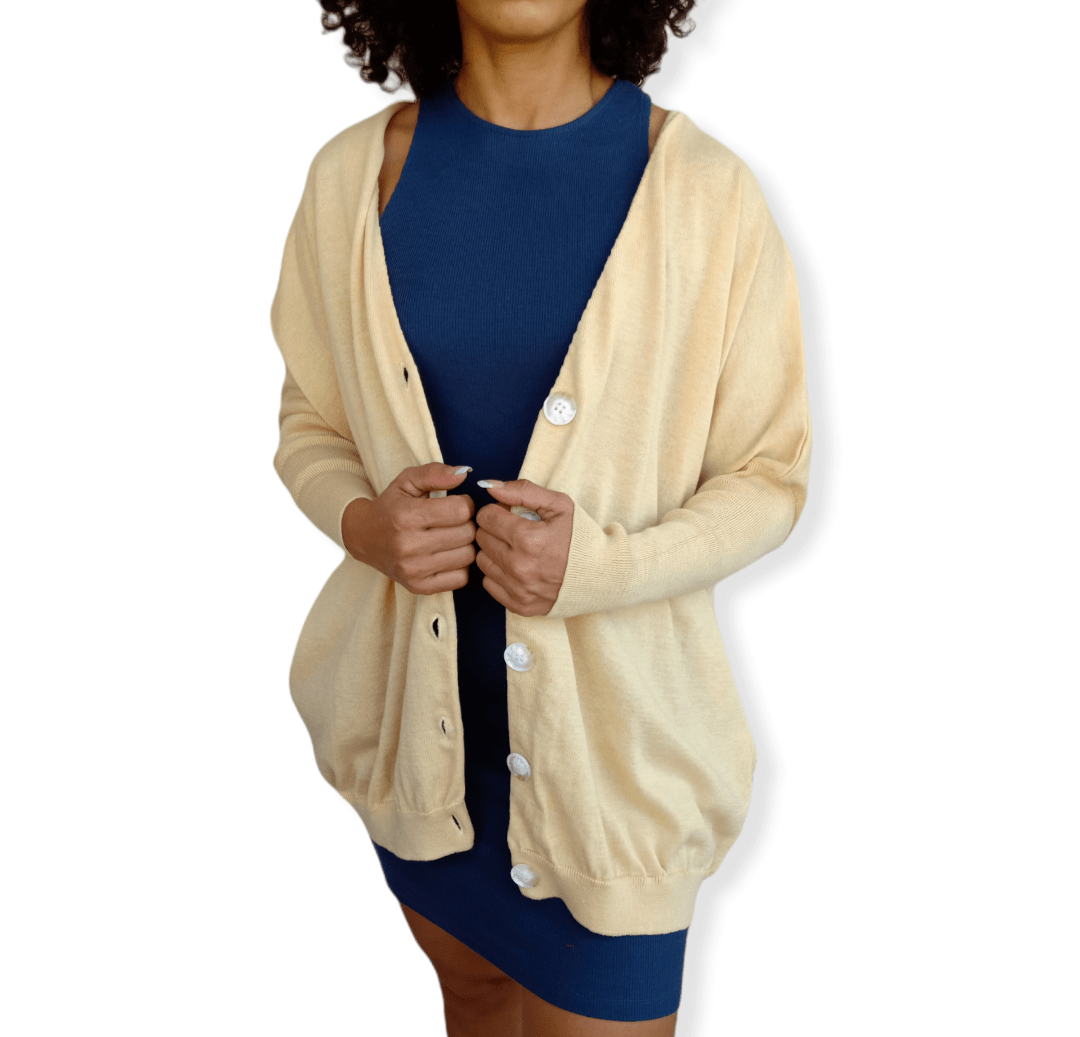ElOutlet Women Jacket (Oversized Jacket) Yellow