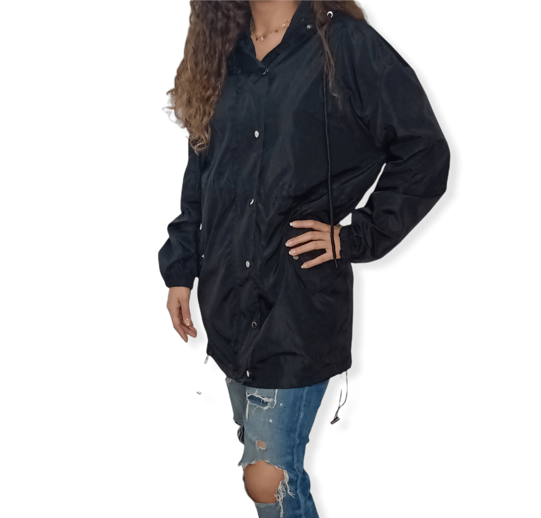 ElOutlet Women Jacket Women Waterproof Jacket - Black
