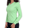 ElOutlet Women Pullover [slim-fit] Women Pullover TH - Green