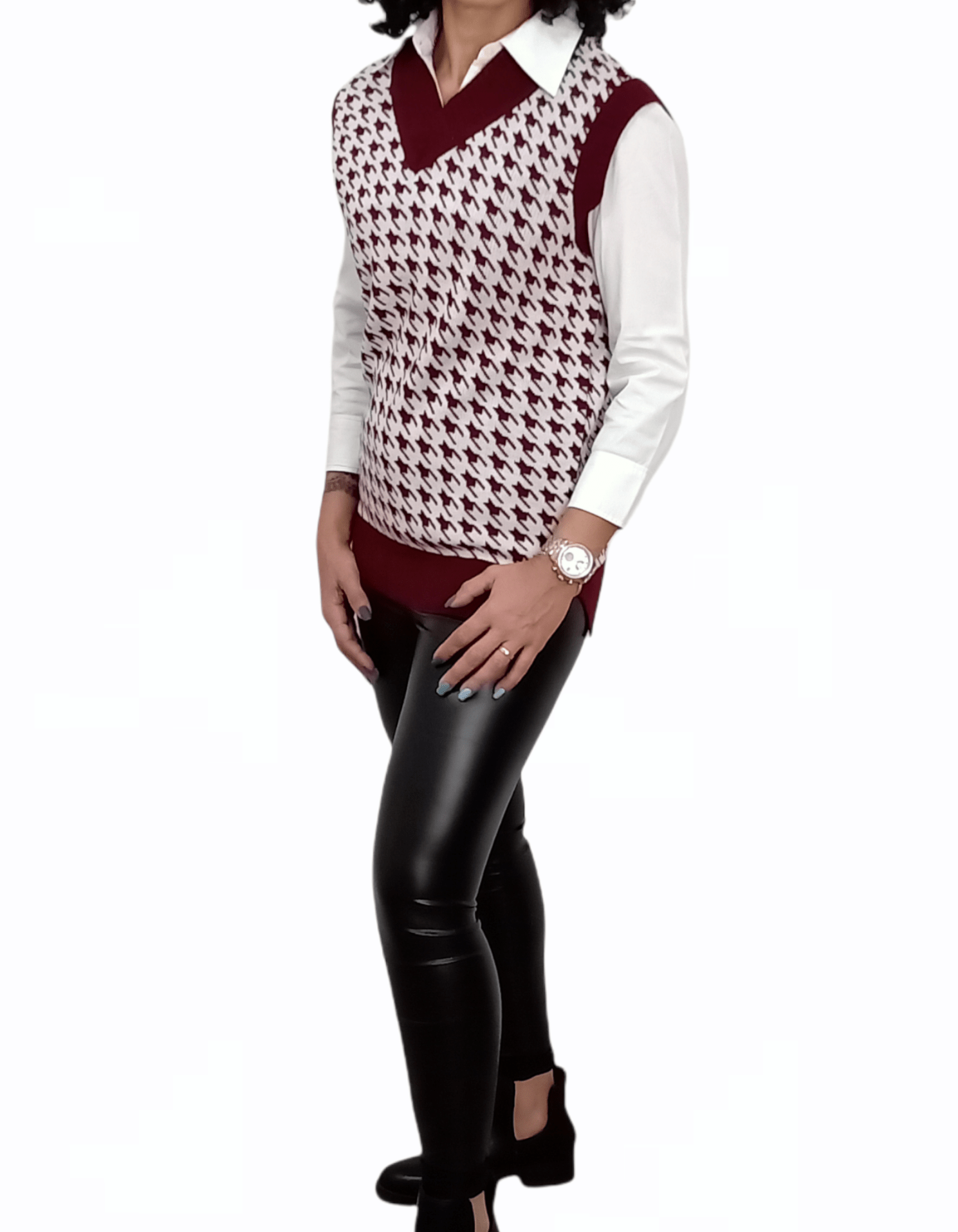 ElOutlet Women Pullover Women Gilet - Red