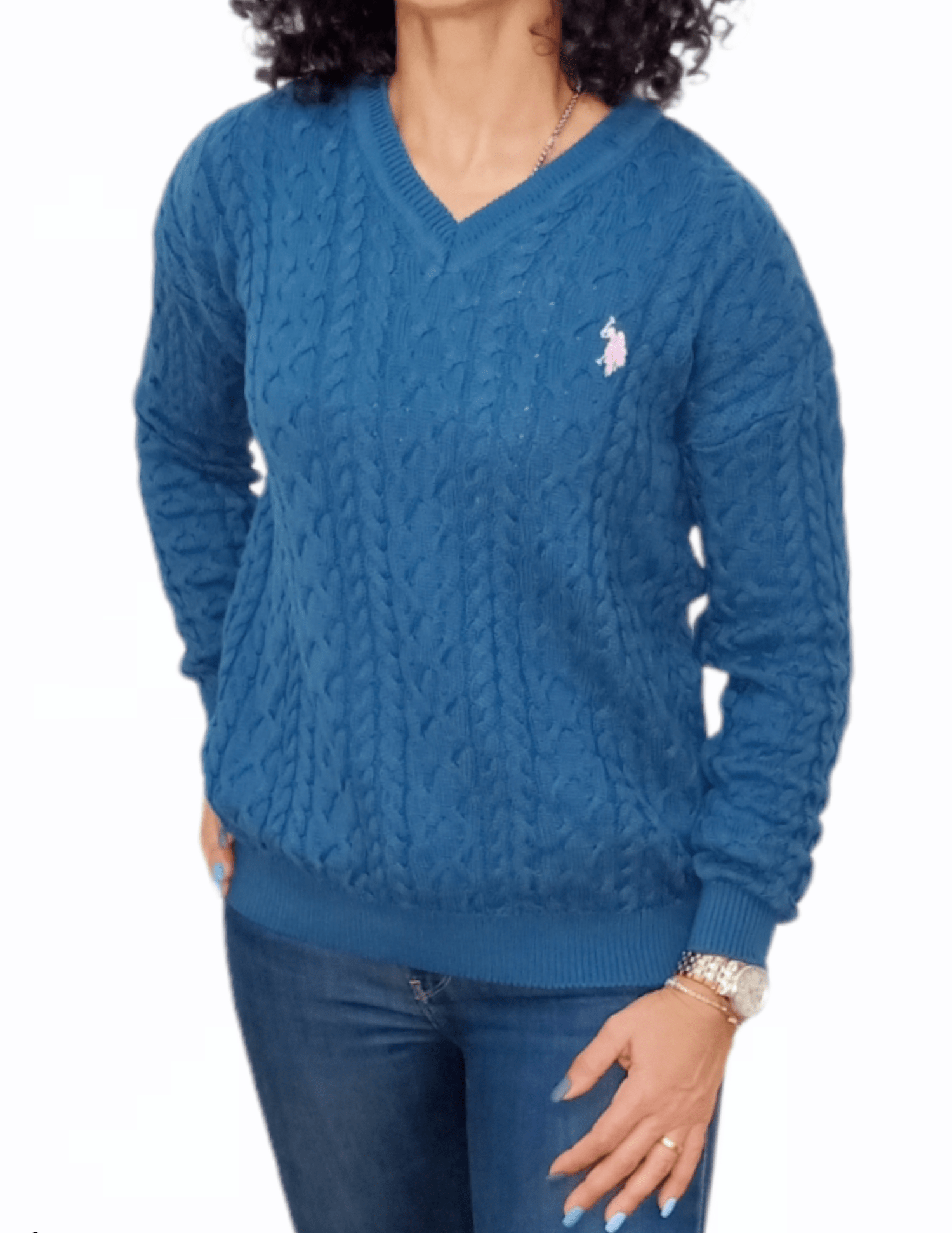 ElOutlet Women Pullover Women Pullover - Petrol
