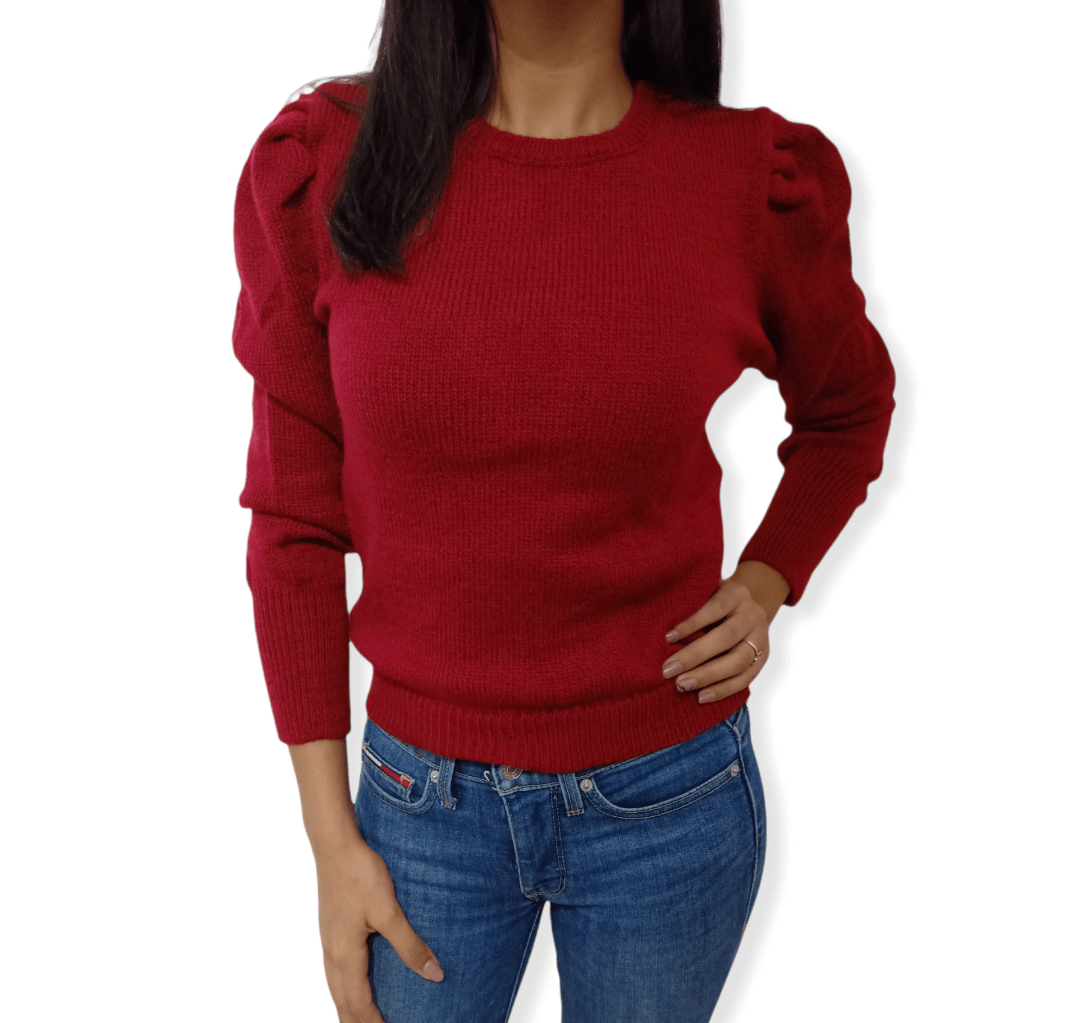 ElOutlet Women Pullover Women Zara Pullover - Red