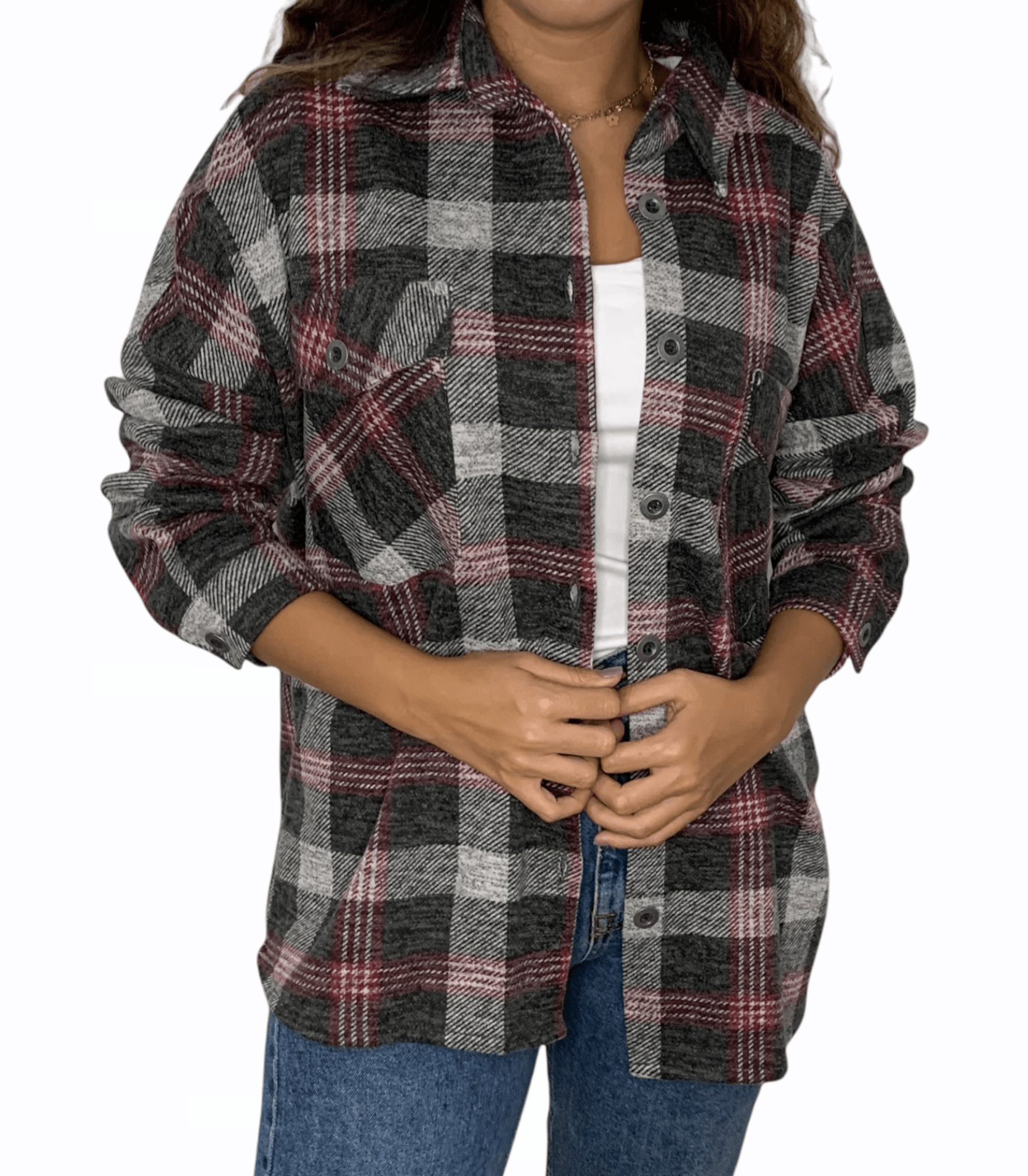 ElOutlet Women Shirt Airmars Patterned Shirt - Fuchsia