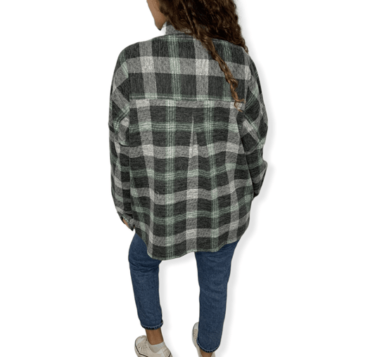 ElOutlet Women Shirt Airmars Patterned Shirt - Green