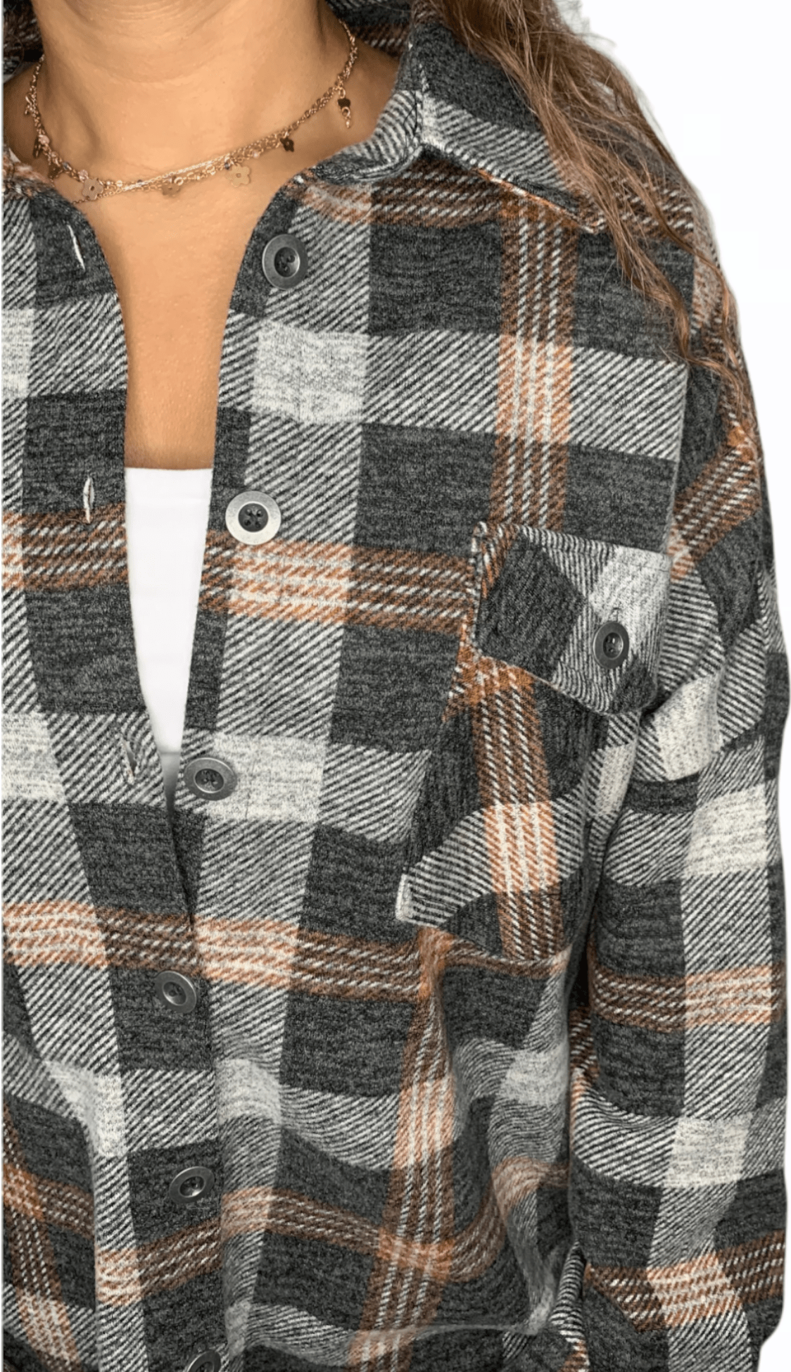 ElOutlet Women Shirt Airmars Patterned Shirt - Orange