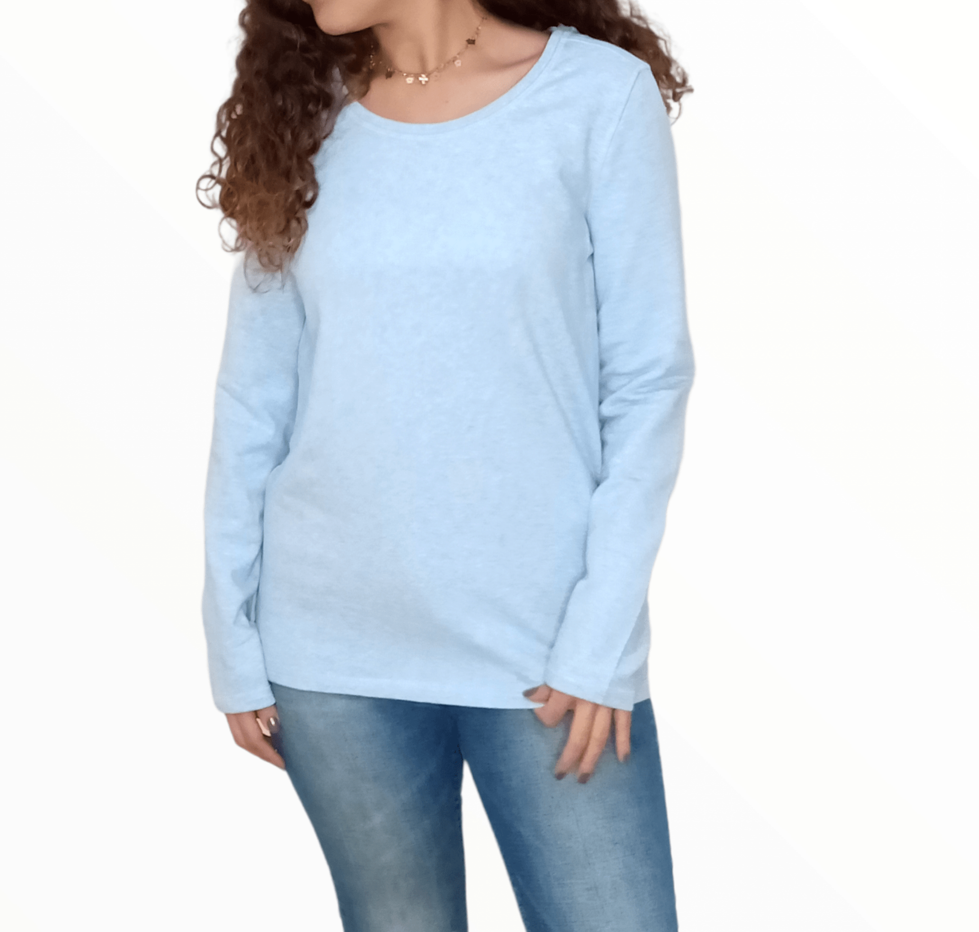 ElOutlet Women Shirt (Oversized) Women - Thermal Shirt
