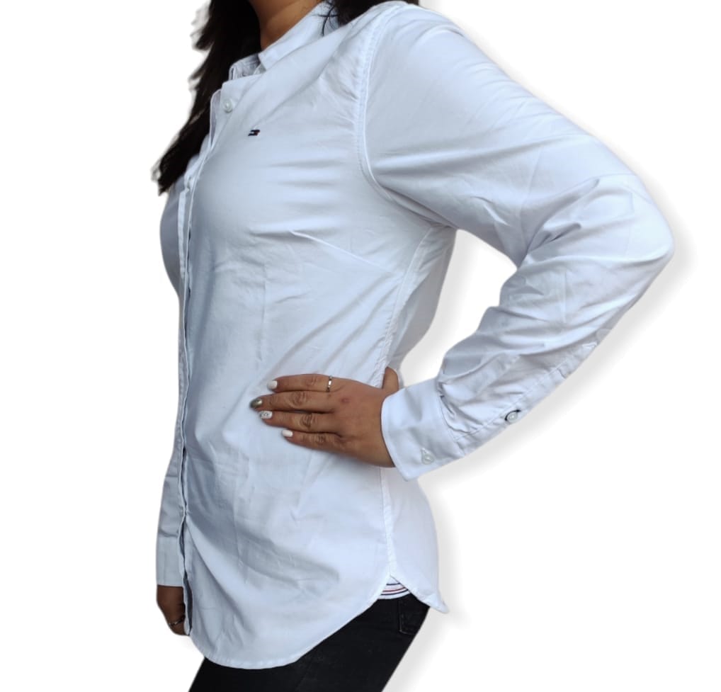 ElOutlet Women Shirt Women TH Shirt - White