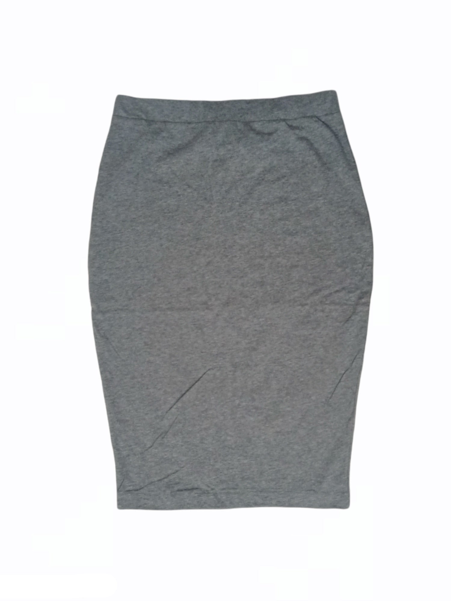 ElOutlet Women Skirt Grey Women Cotton Skirt