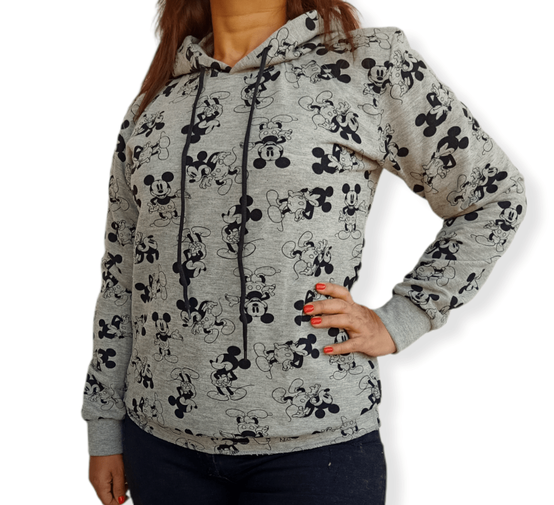 ElOutlet Women Sportsn Hoodie Jacket Women Hoodie Sweatshirt - Grey