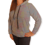 ElOutlet Women Sportsn Hoodie Jacket Women Hoodie Sweatshirt - Light Grey2
