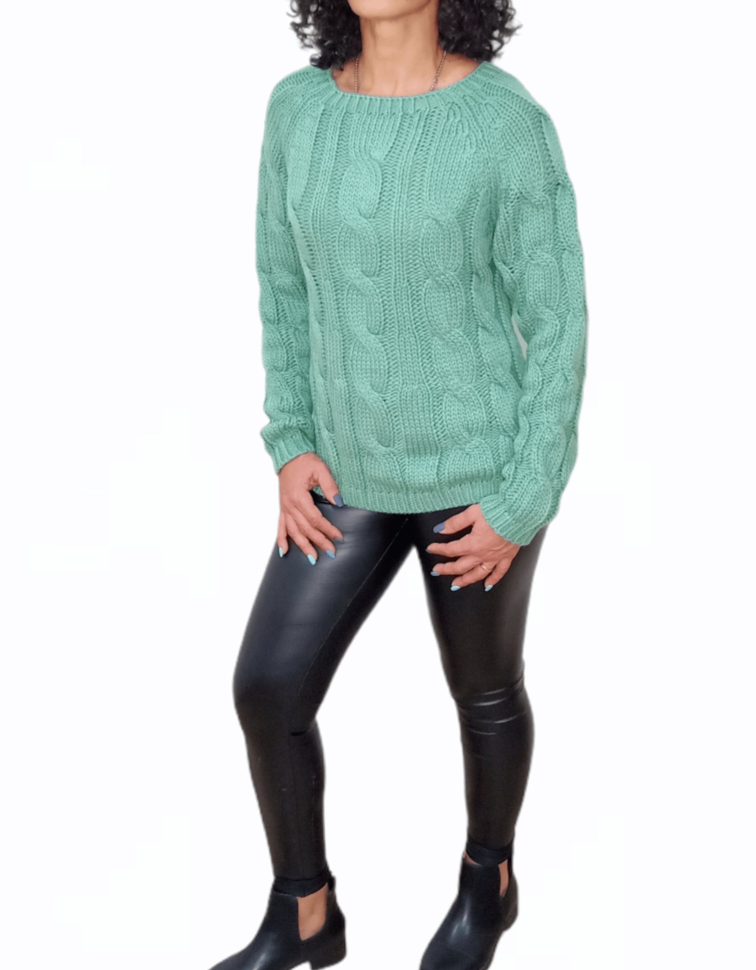 ElOutlet Women Sweatshirt Women Fred Perry Pullover - Green