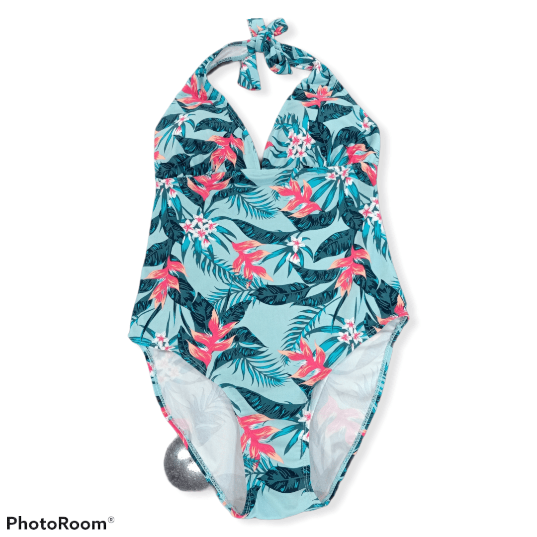 ElOutlet Women Swimwear Flowers 1 piece swimwear