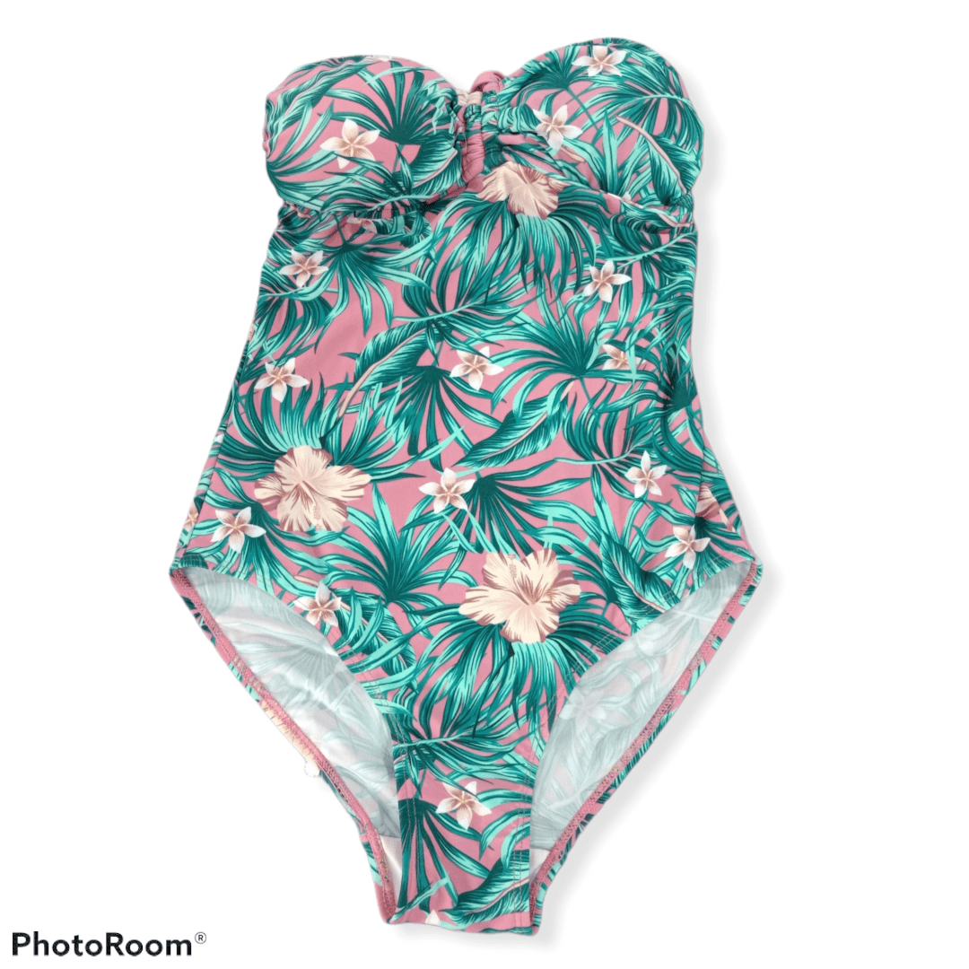 ElOutlet Women Swimwear Pinky Flowery 1 Piece Swimwear