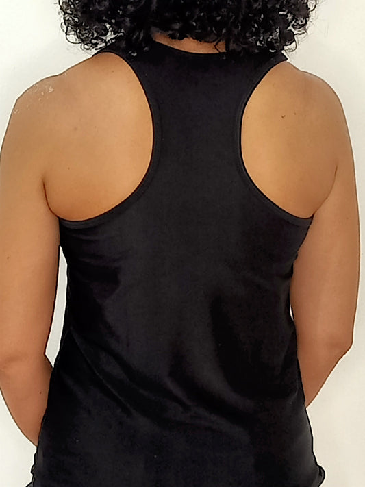 ElOutlet Women T-Shirt Black Sports body