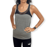 ElOutlet Women T-Shirt Grey Sports body