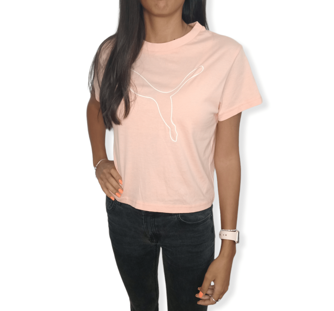 ElOutlet Women T-Shirt Light Pink women T-shirt