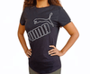 ElOutlet Women T-Shirt S Black Sports T-shirt