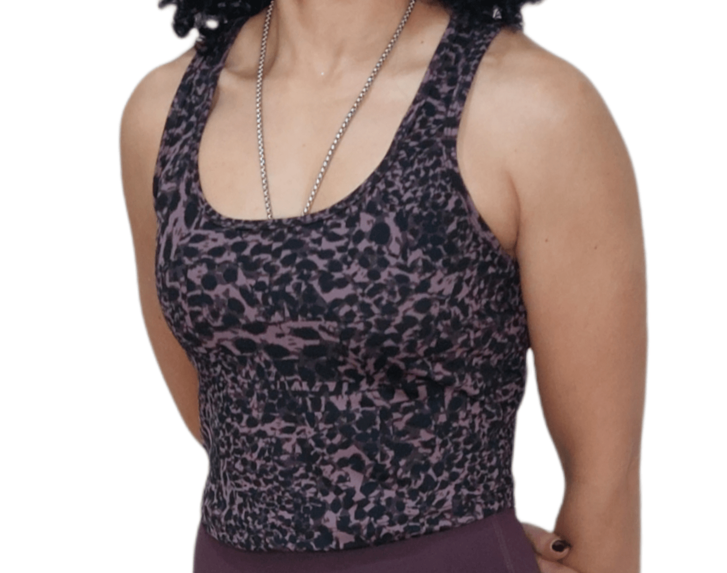 ElOutlet Women T-Shirt Sports Top - Purple