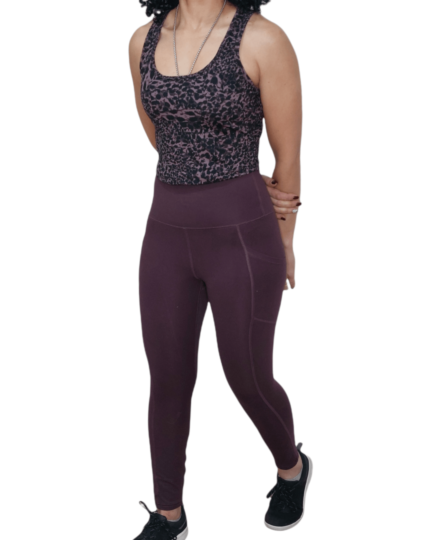 ElOutlet Women T-Shirt Sports Top - Purple