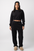NUT Women Tied Elastic High Waist Velvet Pants