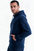 Men's Sherpa-Lined Waffle Knit Zip Hoodie Jacket