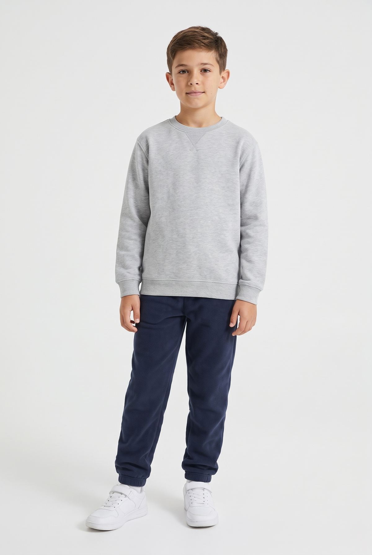 Kids Melton Fleece-Lined Jogger Pants