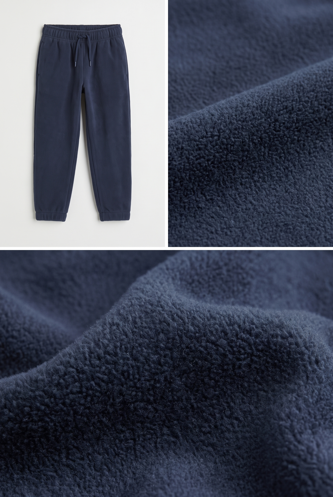 Kids Melton Fleece-Lined Jogger Pants