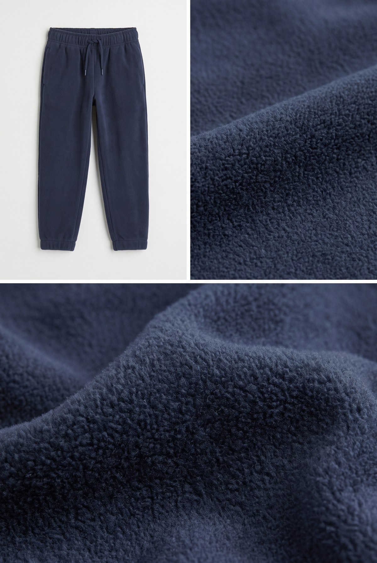 Kids Melton Fleece-Lined Jogger Pants