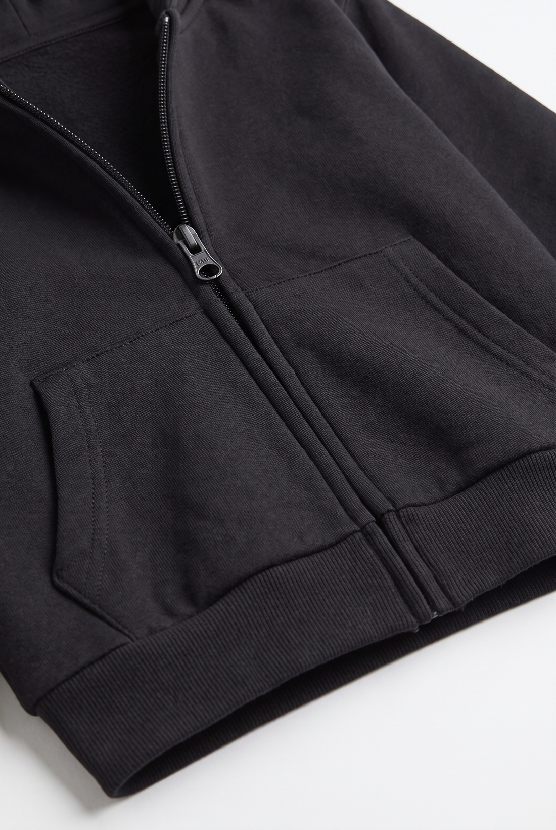 Kids Melton Fleece-Lined Hoodie