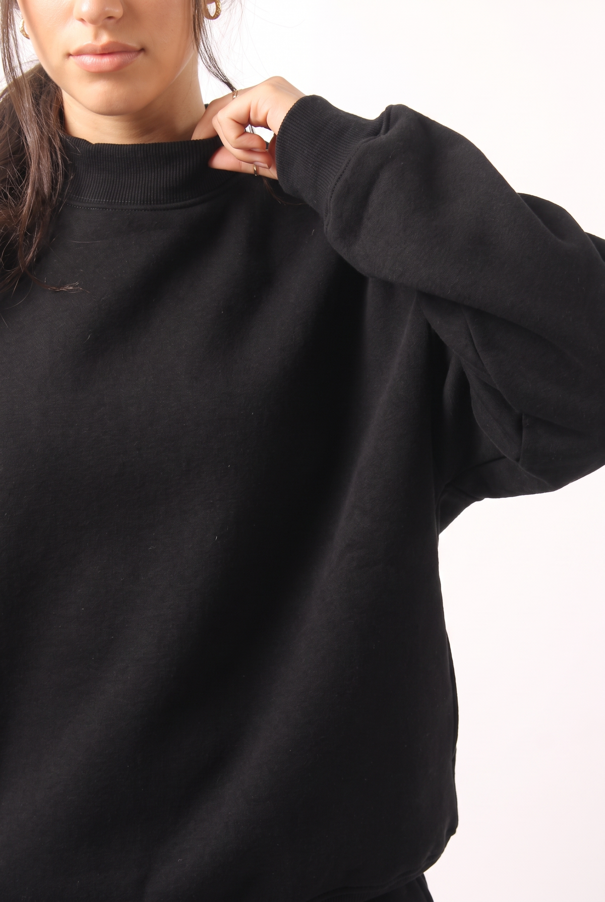 NUT Women Oversized Turtleneck Sweater