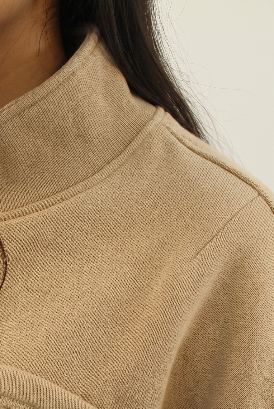 NUT Women Oversized Turtleneck Sweater