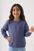 Kids Melton Fleece-Lined Crewneck Sweatshirt