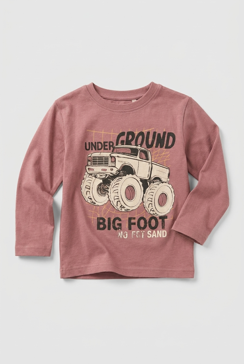 Kids Cotton Long Sleeve T-Shirt