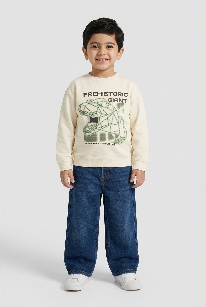 Kids Cotton Long Sleeve T-Shirt