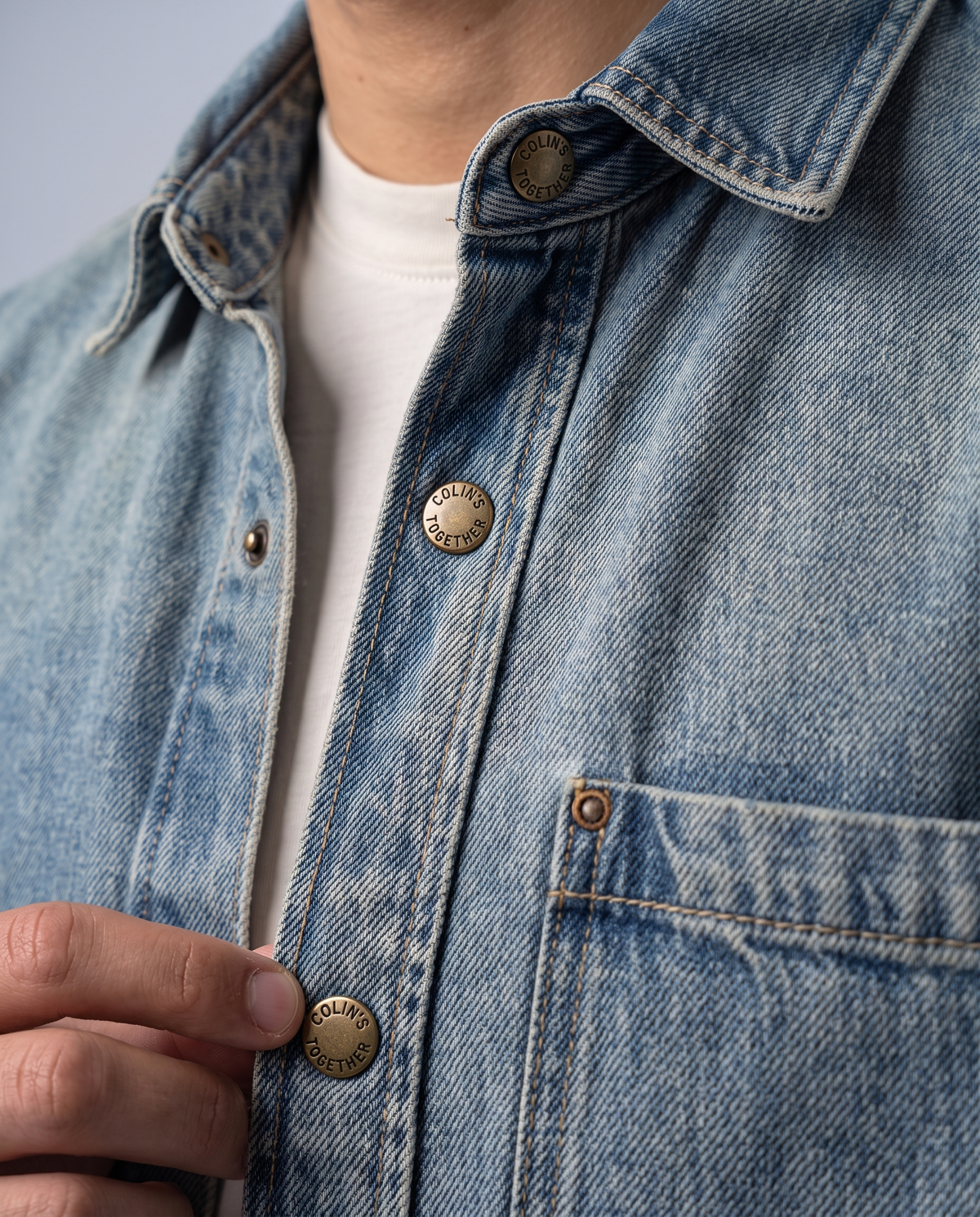 Stonewash Oversize Jacket