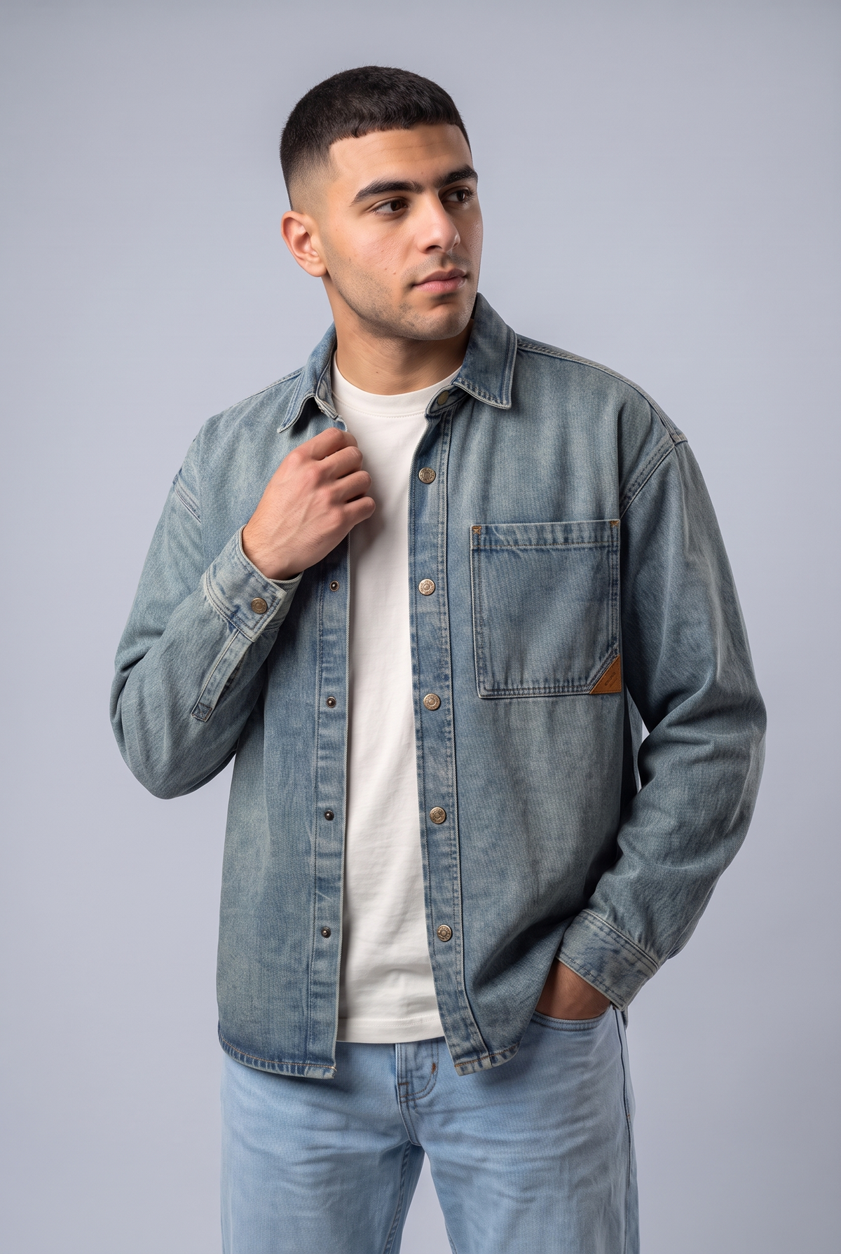 Stonewash Oversize Jacket