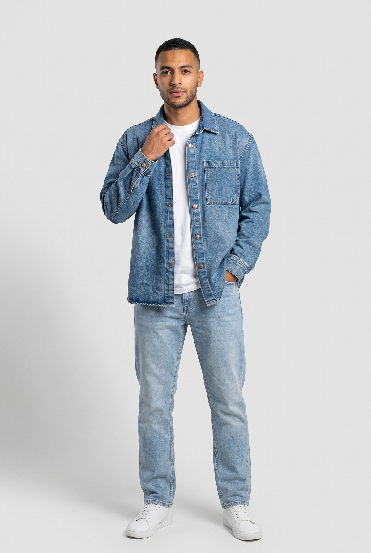 Stonewash Oversize Jacket