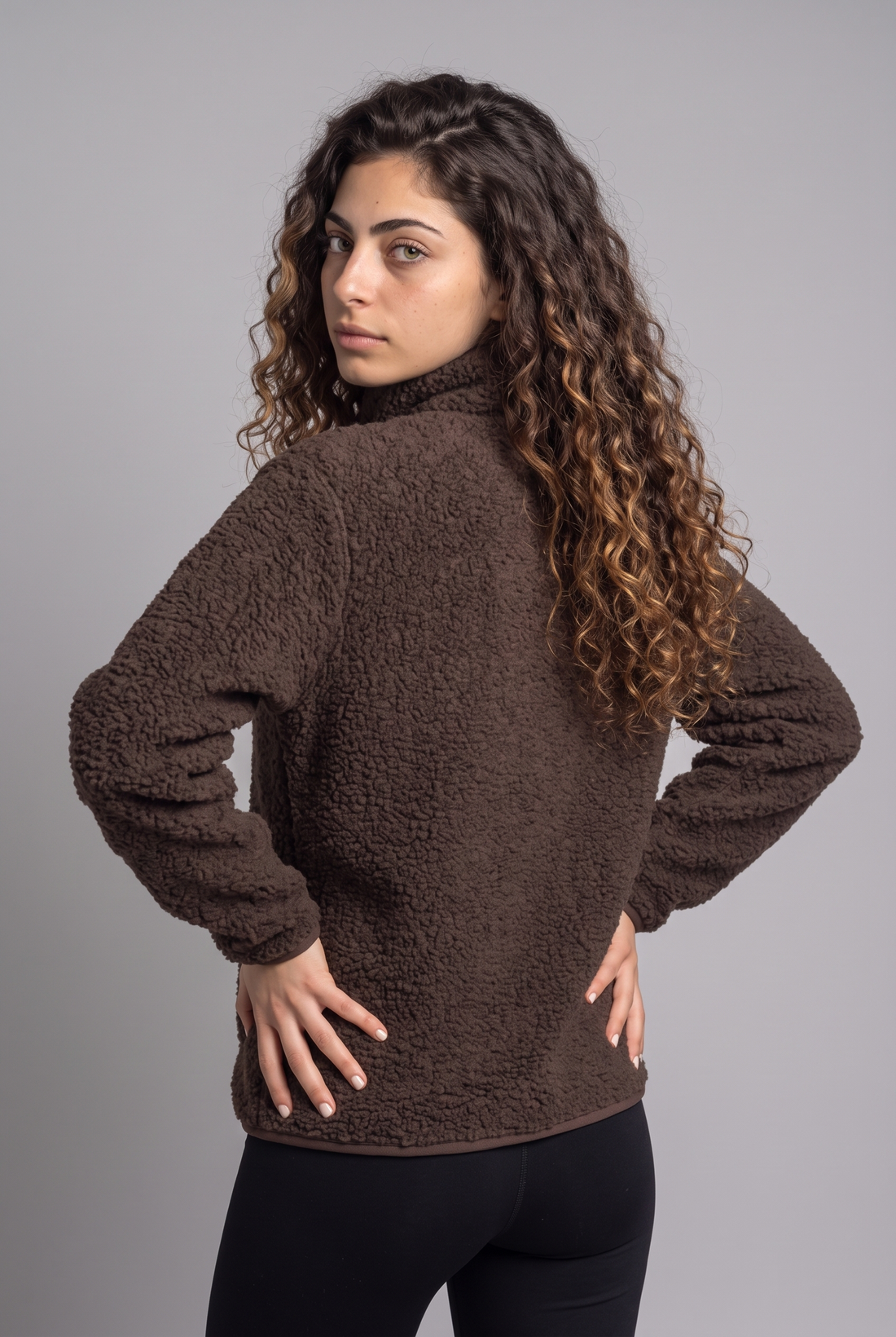 Teddy Hug Half-Zip Sweatshirt