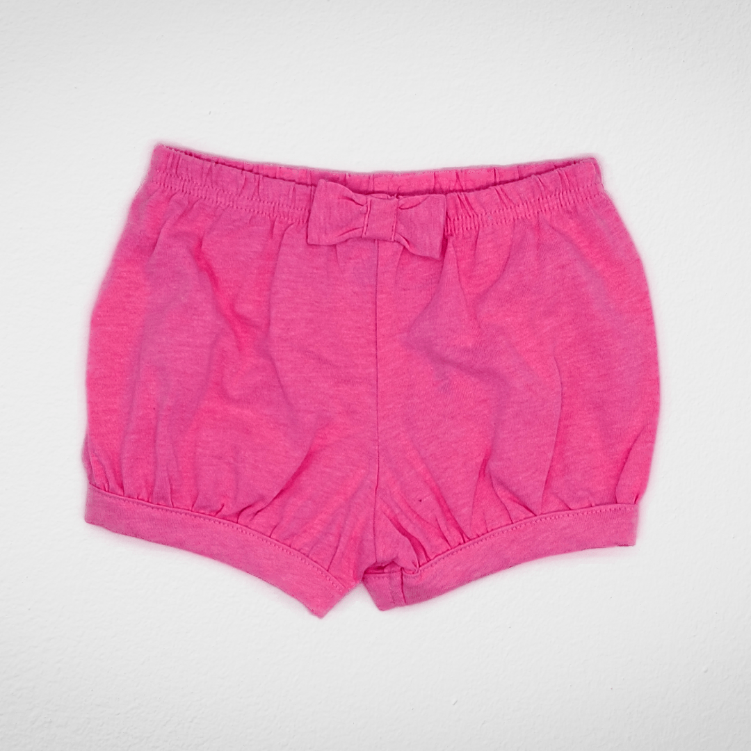 Kids Summer 23 Babies Baby Cotton Short - Pink