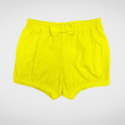 Kids Summer 23 Babies Baby Cotton Short - Yellow