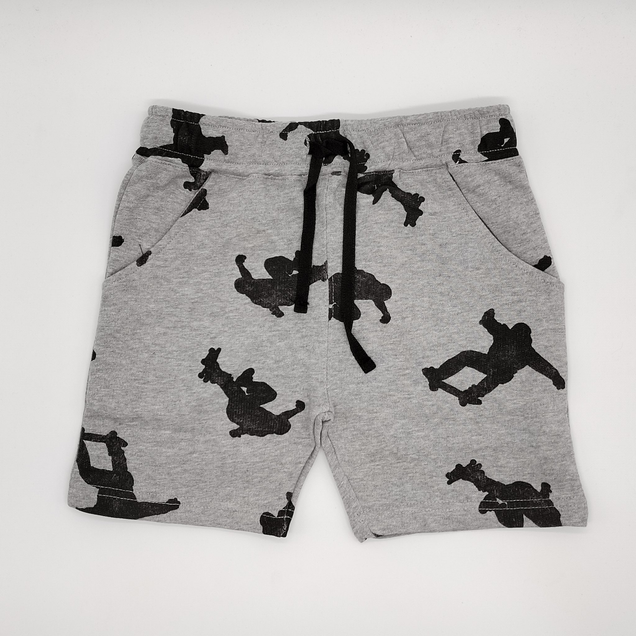 Kids Summer 23 Boys Shorts Boys Short - تصنيع محلي - Grey (skating)