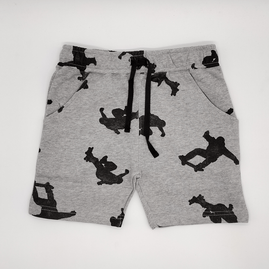 Kids Summer 23 Boys Shorts Boys Short - تصنيع محلي - Grey (skating)