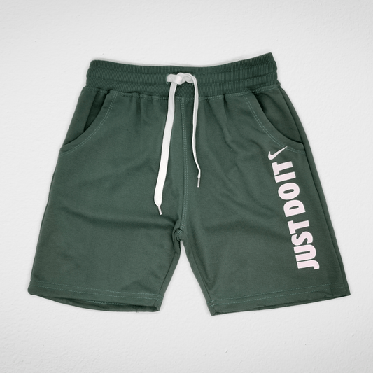 Kids Summer 23 Boys Shorts Kids Short - تصنيع محلي - Oil Green