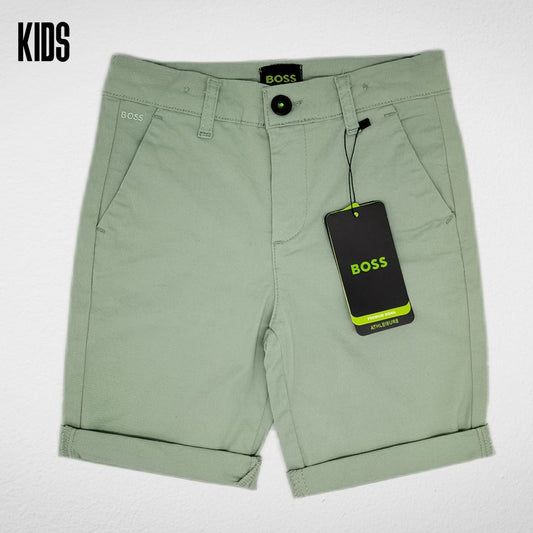 Kids Summer 23 Kids Gabardine Shorts - Mint