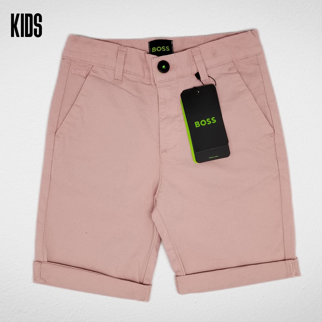 Kids Summer 23 Kids Gabardine Shorts - Pink