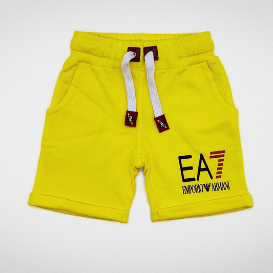 Kids Summer 23 Kids Short - Basic Short - Yellow