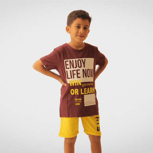 Kids Summer 23 Kids Tshirt Kids Cotton Tshirt (name  it) - Enjoy Life